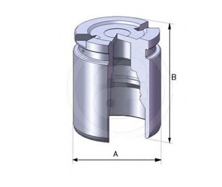 D02519 Piston, etrier frana AUTOFREN SEINSA 