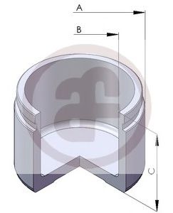 D025225 Piston, etrier frana AUTOFREN SEINSA 