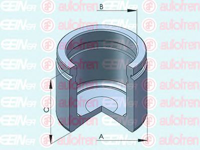 Piston, etrier frana