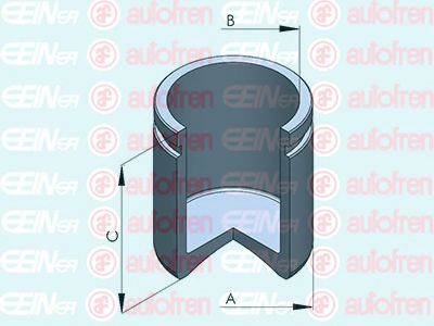 D025452 Piston, etrier frana AUTOFREN SEINSA 