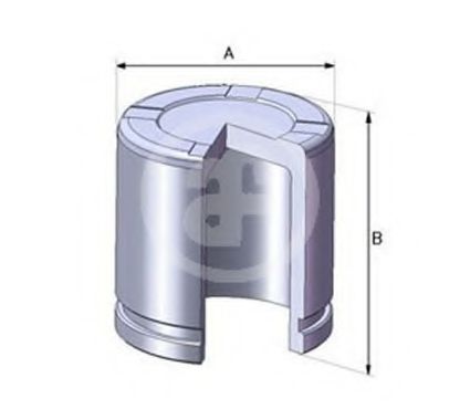 Piston, etrier frana