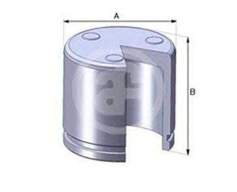 Piston, etrier frana