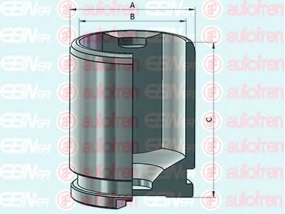 D025536 Piston, etrier frana AUTOFREN SEINSA 