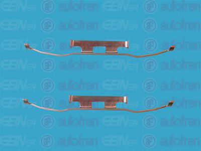 D42349A Set accesorii, placute frana AUTOFREN SEINSA 