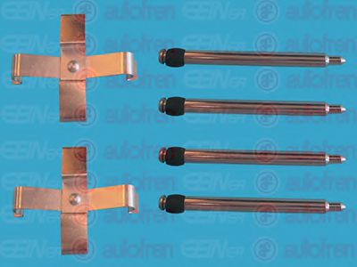 Set accesorii, placute frana