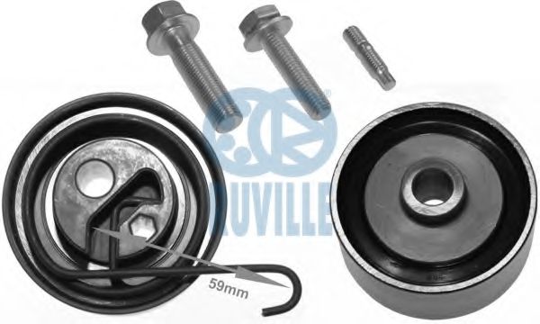 5534450 Set role, curea dintata RUVILLE 
