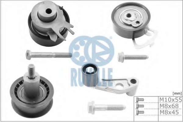 5545650 Set role, curea dintata RUVILLE 