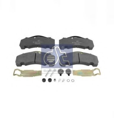 set placute frana,frana disc 2