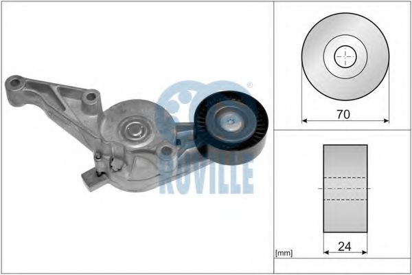 55790 intinzator,curea transmisie RUVILLE 
