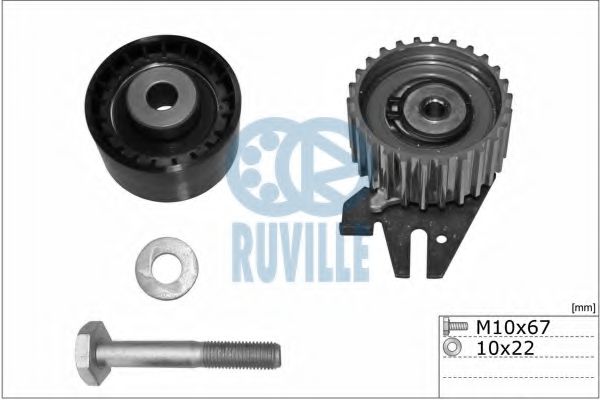 5603850 Set role, curea dintata RUVILLE 