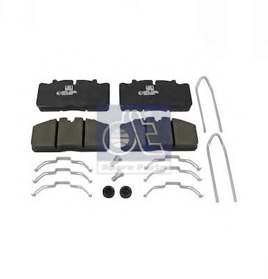set placute frana,frana disc 2