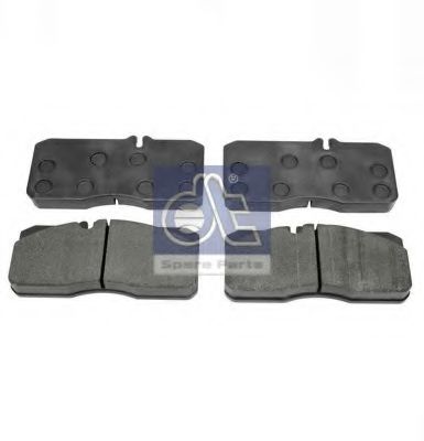 set placute frana,frana disc 2