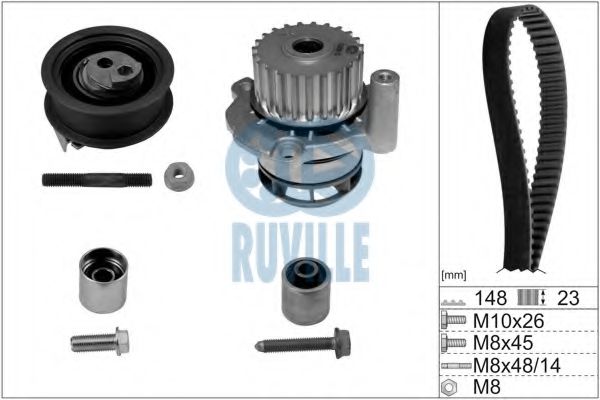Set pompa apa + curea dintata