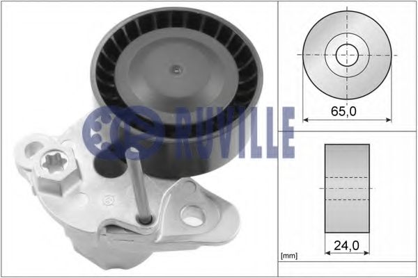 56388 intinzator,curea transmisie RUVILLE 