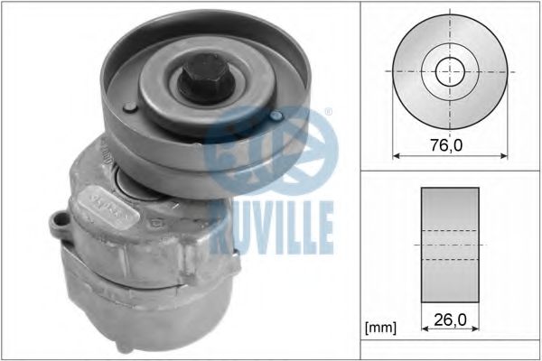 56527 intinzator,curea transmisie RUVILLE 