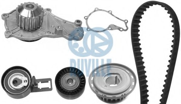 56675711 Set pompa apa + curea dintata RUVILLE 