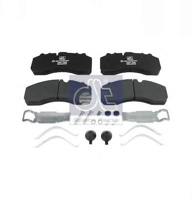 set placute frana,frana disc 2