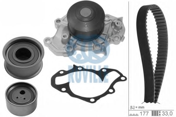 Set pompa apa + curea dintata
