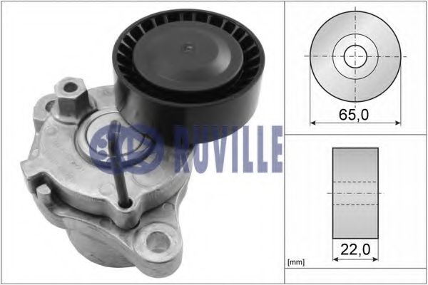 58458 intinzator,curea transmisie RUVILLE 