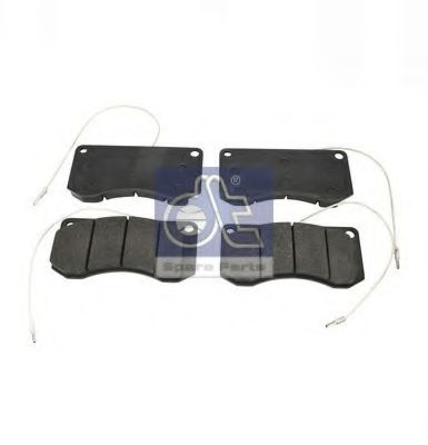 set placute frana,frana disc 2