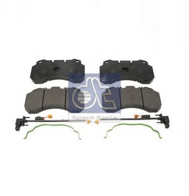 set placute frana,frana disc 2