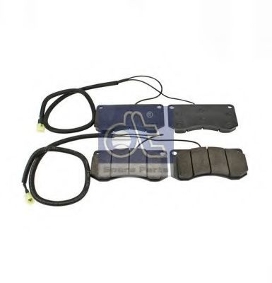 set placute frana,frana disc 2