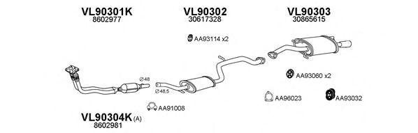 900162 Sistem de esapament VENEPORTE 