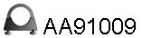 AA91009 Colier, sistem de esapament VENEPORTE 