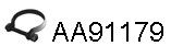 AA91179 Colier, sistem de esapament VENEPORTE 