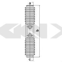 83591 Burduf cauciuc, directie SPIDAN 