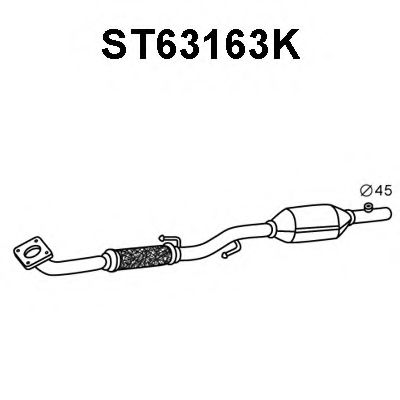 ST63163K Catalizator VENEPORTE 