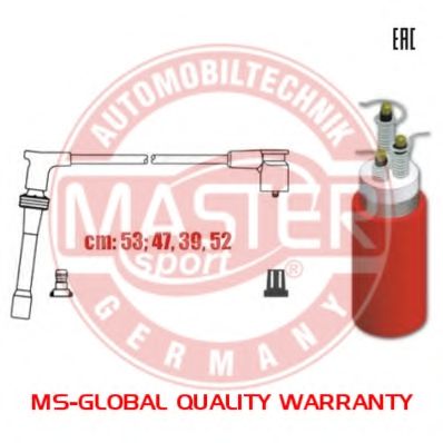 2112-34-SET/4/-MS Set cablaj aprinder MASTER-SPORT 