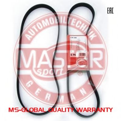 6PK1200-PCS-MS Curea transmisie cu caneluri MASTER-SPORT 