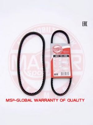AVX-10X650-PCS-MS Curea transmisie MASTER-SPORT 