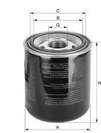XD1 Element filtrant uscator aer, compresor UNIFLUX FILTERS 