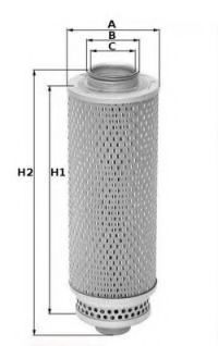 XH668 Filtru hidraulic, cutie de viteze automata UNIFLUX FILTERS 