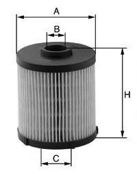 XN717 filtru combustibil UNIFLUX FILTERS 