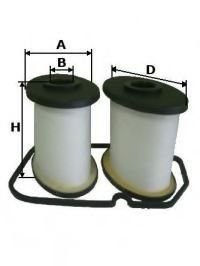 XS121 Filtru, aerisire bloc motor UNIFLUX FILTERS 