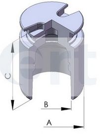 150274-C Piston, etrier frana ERT 