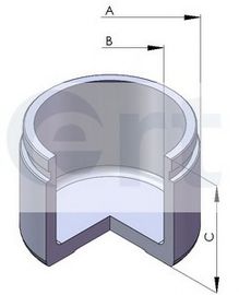 150672-C Piston, etrier frana ERT 