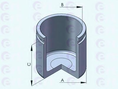 150793-C Piston, etrier frana ERT 