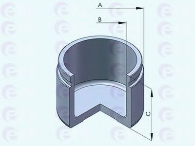 150836-C Piston, etrier frana ERT 