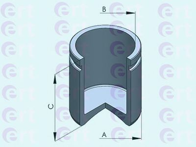 150975-C Piston, etrier frana ERT 