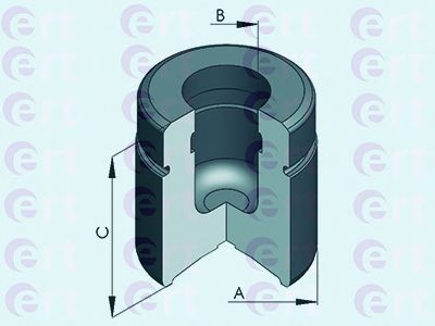 Piston, etrier frana