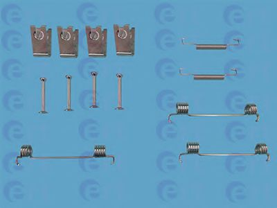 set accesorii, saboti frana parcare