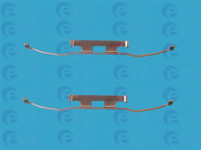 420014 Set accesorii, placute frana ERT 