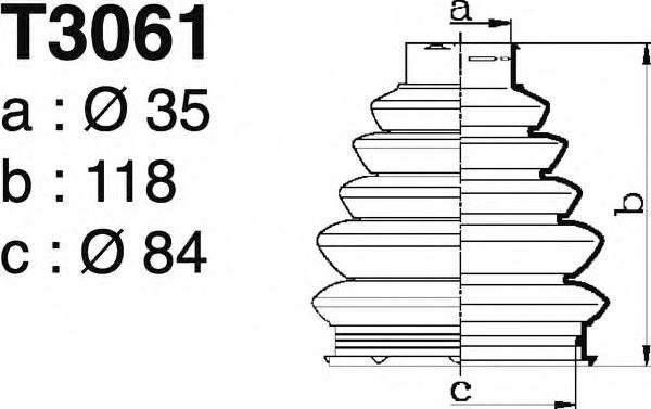 T3061 Ansamblu burduf, articulatie planetara DEPA 