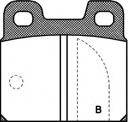 set placute frana,frana disc 2