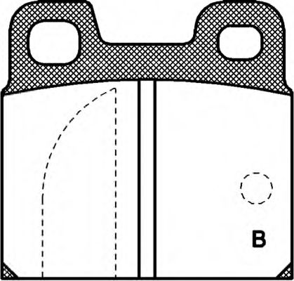 set placute frana,frana disc 2