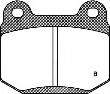 set placute frana,frana disc 2